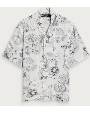 Jacquemus Printed Cocktail Shirt - White