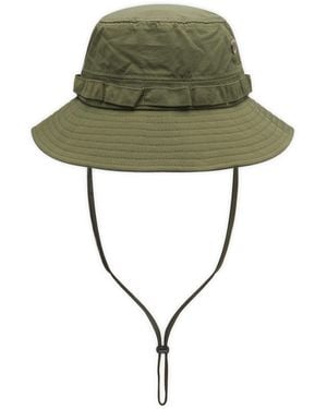 Uniform Bridge Nylon Mesh Jungle Hat - Green