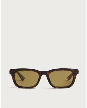 Gucci Gg2248S Lettering Sunglasses - Natural