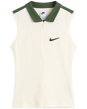 Nike Sports Fitted Tank - Natural