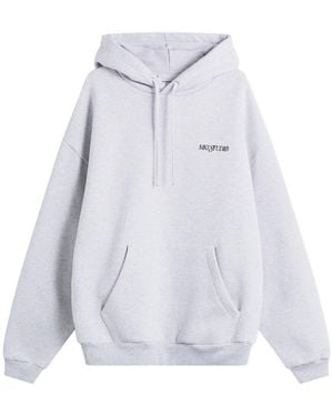 MKI Miyuki-Zoku Script Hoody - White