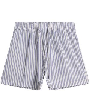 Tekla Tekla Sleep Shorts - Blue