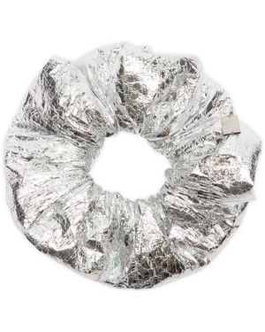 Maison Margiela Mm6 Scrunchie - Metallic