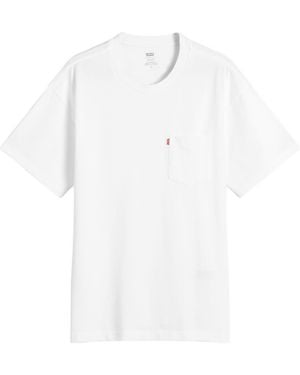 Levi's Tab Excusive Heavyweight Pocket T-Shirt - White