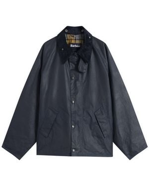 Barbour Transport Wax Jacket - Blue
