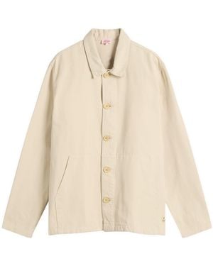 Armor Lux Fisherman Chore Jacket - Natural