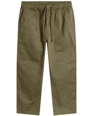 Universal Works Twill Hi Water Trouser - Green