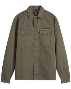 No Problemo Mini Problemo Ripstop Work Shirt - Green