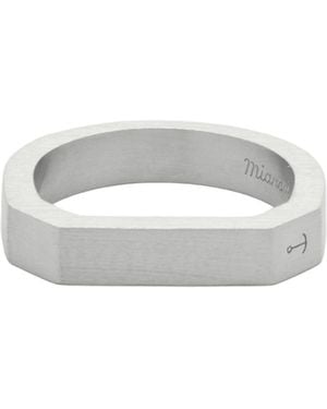 【Miansai】☆リング☆Hex Ring,Sterling Silver Hex Ring, Sterling Silver | Men's Rings | Miansai