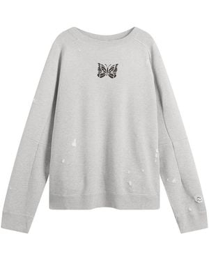 Needles Deconstructed Sweatshirt - Grey