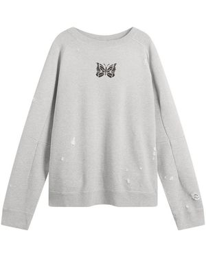 Needles Deconstructed Sweatshirt - Gray