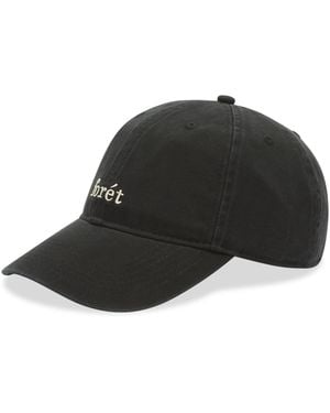 Forét Hawk Washed Cap - Black