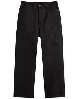 Brain Dead Type 00 Wide Selvedge Jeans - Black