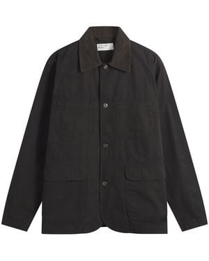 Universal Works Summer Canvas Labour Jacket - Black