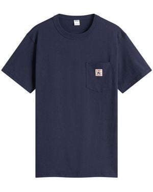 Randy's Garments Logo Pocket T-Shirt - Blue