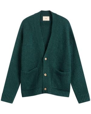 Folk Relaxed Cardigan - Green