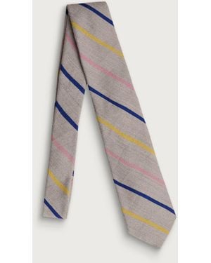 Visvim Striped Tie - Natural