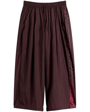Y-3 Gradient Stripes Wide Leg Trousers - Purple