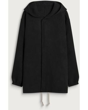 Rick Owens Hooded Tour Jacket - Black