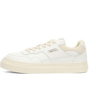 Stepney Workers Club Pearl S-Stike Leather Trainer - White