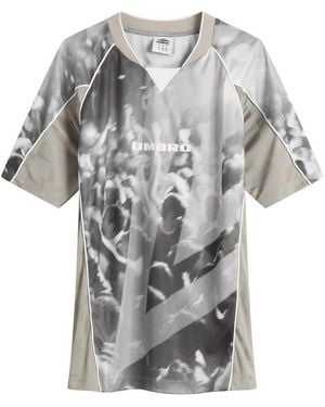 Umbro Paneled Raglan Shirt - Gray