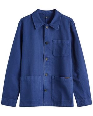 Nudie Jeans Nudie Barney Worker Jacket - Blue