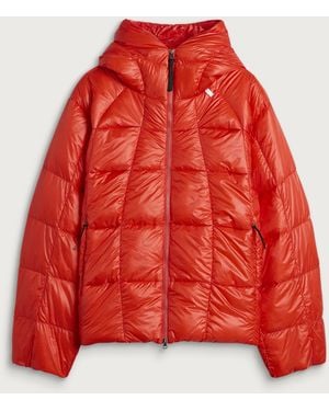 Goldwin 0 Three-Dimensional Down Parka Jacket - Red