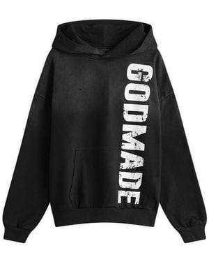 God Made Logo Hoodie - Black