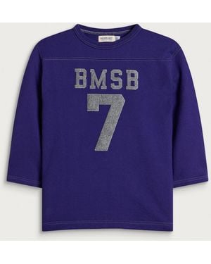 Beams Boy 3/4 Sleeve Football T-Shirt - Blue