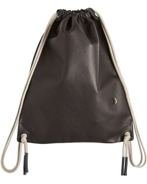 Rick Owens Drawstring Backpack - Black