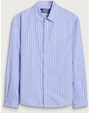 Jacquemus Simon Stripe Shirt - Blue