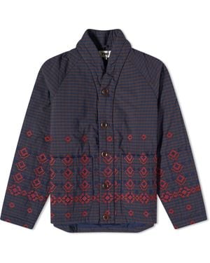 YMC Erkin Wadded Kimono Jacket - Blue