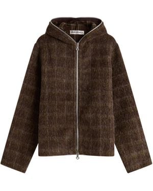 Our Legacy Full Zip Hoodie - Brown