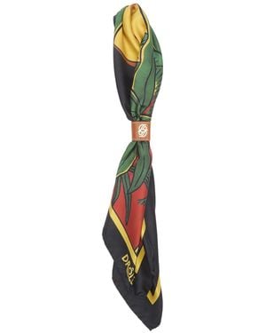 Drole de Monsieur Tropicana Neck Tie - Green