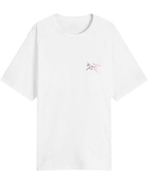 Arc'teryx Kragg Cotton Logo T-Shirt - White