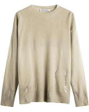 Our Legacy Slant Knit - Natural
