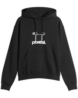 Postalco Safety Pin Hoodie - Black