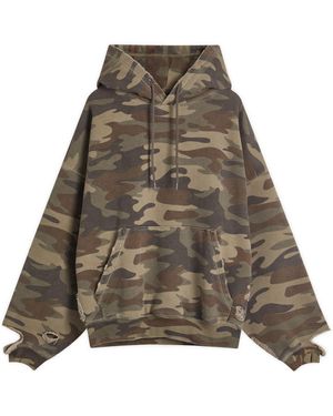 Cole Buxton Cropped Hoody - Green