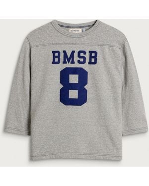 Beams Boy 3/4 Sleeve Football T-Shirt - Grey
