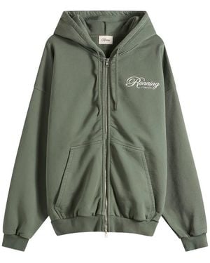 Ronning End. X Zip Hood - Green