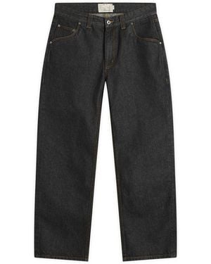 Dime Straight Denim Pants - Gray