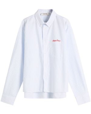 About Blank Oxford Script Shirt - White