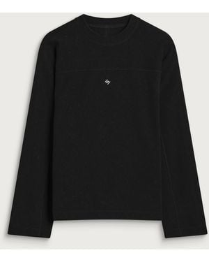 REPRESENT 247 Waffle Sweatshirt - Black