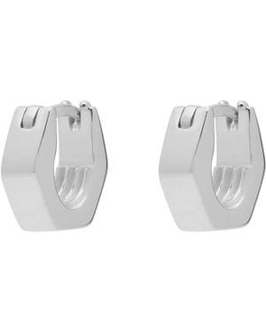 Miansai Utility Huggie Earring - Metallic