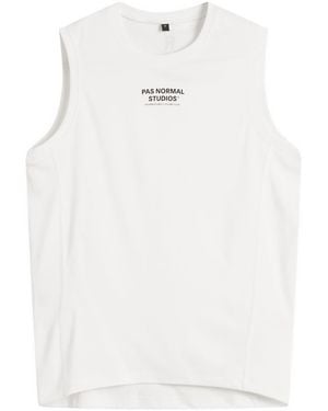 Pas Normal Studios Mid Sleeveless Baselayer - White