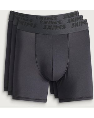 Skims Stretch Boxer Brief 3" - Grey