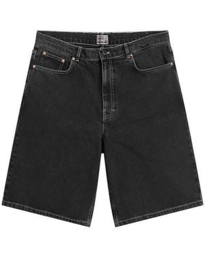 Stan Ray Wide 5 Denim Shorts - Black
