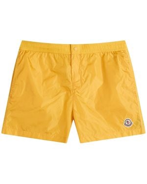 Moncler Swim Shorts - Yellow