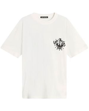 Cole Buxton Vulture Emblem T-Shirt - White