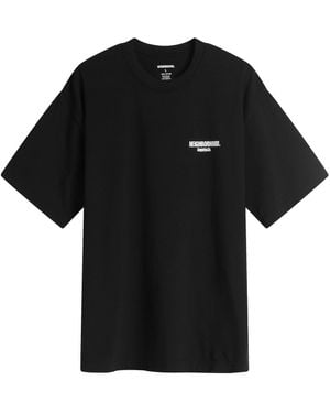 トップス NEIGHBORHOOD REBEL DREAD HARDWARE . Tee 242PCRDN-ST02S] Neighborhood NH x Rebel Dread Hardware Tee